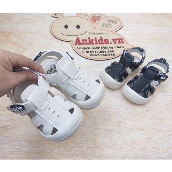 giày sandan bé trai cao cấp Ankids552