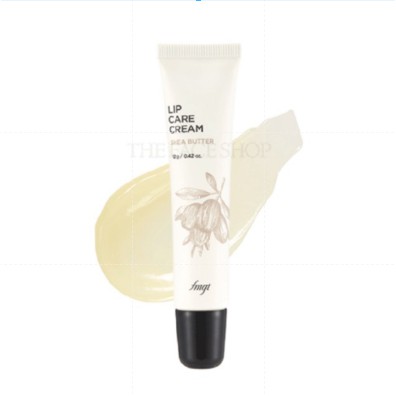 (AUTH) Dưỡng môi không màu SHEA BUTTER CREAM The Face Shop