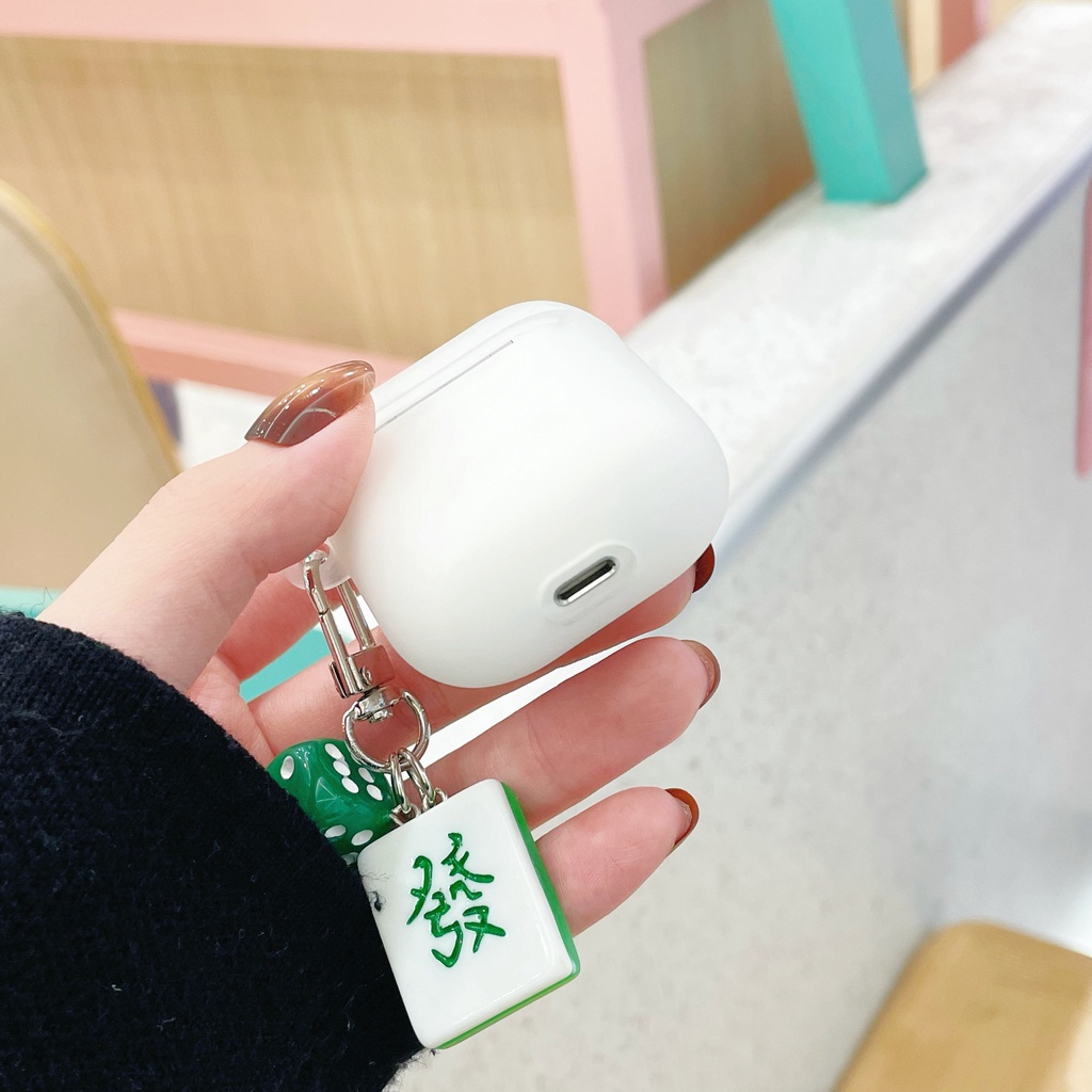 Vỏ Bảo Vệ Hộp Sạc Tai Nghe compatible AirPods Pro 3 2 3D Bằng Da Pu