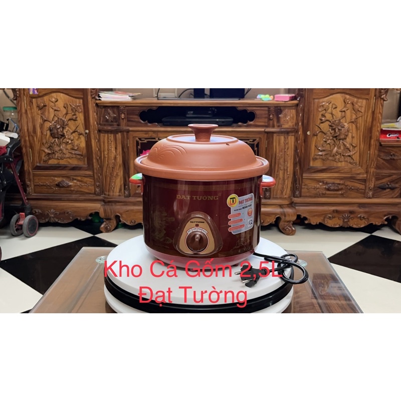 Nồi Kho Cá Đạt Tường-Nồi Hầm Đa Năng H.TECH-RAIKA 2,5 Lít -Hàng Chính Hãng