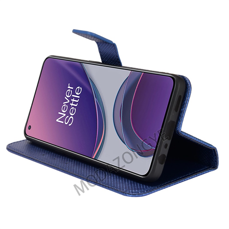 Ốp Điện Thoại Da PU Kiểu Ví Đế Lật Có Đế Cho OPPO Reno 8Z 5G OPPO Reno8 Z 5G Reno8Z