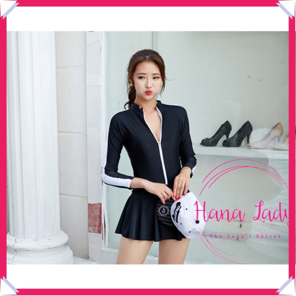 Bikini một mảnh tay dài liền thân cao cấp BN104 | BigBuy360 - bigbuy360.vn