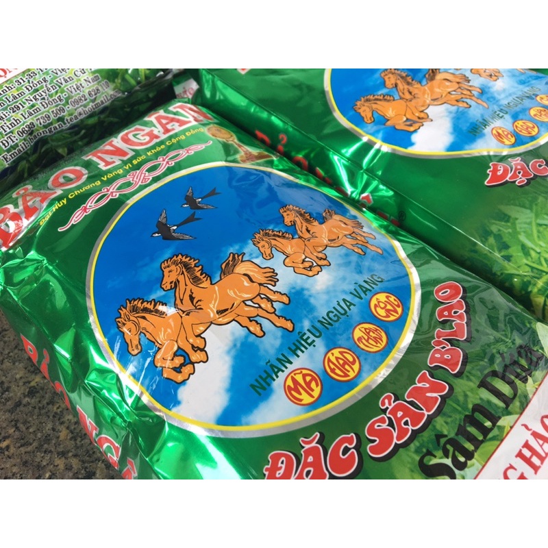 New 350g Trà sâm dứa Bảo Ngân chuyên sỉ Date mới