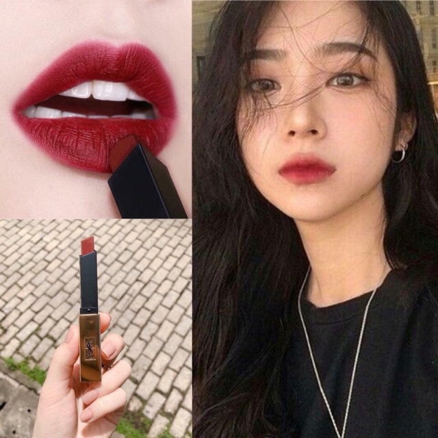 Son YSL Rouge Pur Couture The Slim Màu 18 Reverse Red - Mivu hàng Pháp