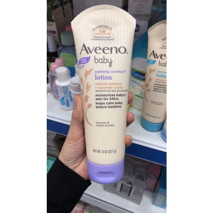 Kem dưỡng ẩm hằng ngày Aveeno baby 227gr