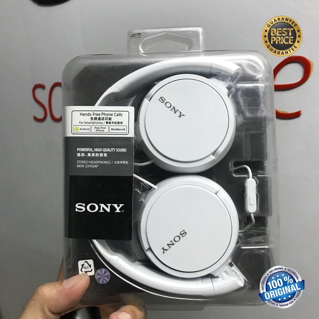 Tai nghe chụp tai Sony MDR ZX110AP