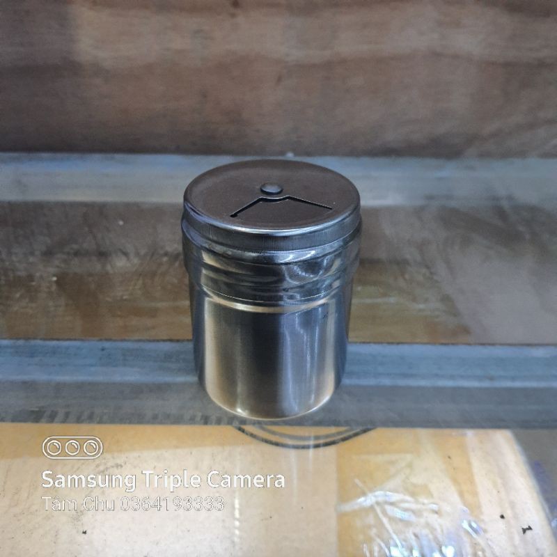 Lọ tăm lọ tiêu inox tiện lợi