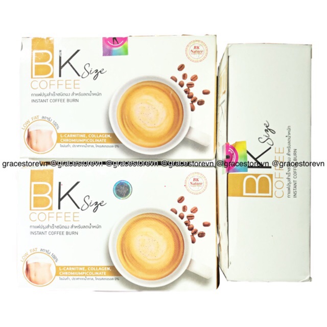 Hết hàng -hộp Cà phê hoà tan BK Size Coffee (10 gói)