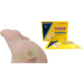 Miếng dán mụn cơm mụn cóc Plaster Minh an ( Hộp 5 túi* 4 miếng)