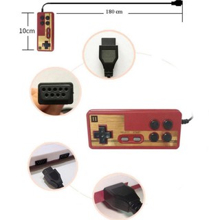 Bộ 2 Tay Cầm Chơi Game Điện Tử 4 Nút 9 Lỗ cho máy game 8 bit - FA