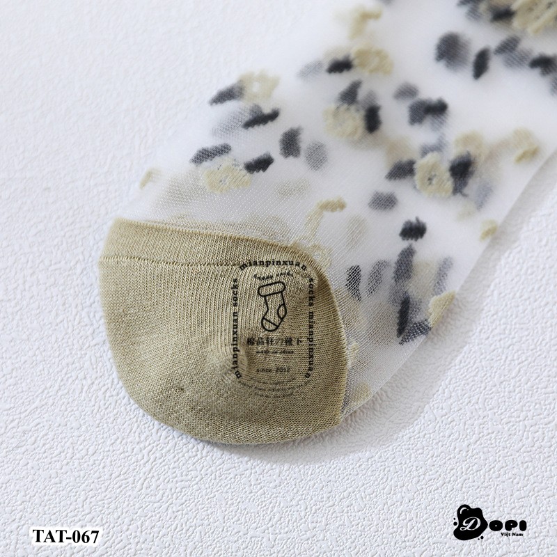 Tất nữ cao cổ vớ nữ cao cổ Edition 10 khử mùi kháng khuẩn chống hôi chân TAT-067
