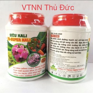 Phân bón siêu Kali cho hoa lan hũ 100gram