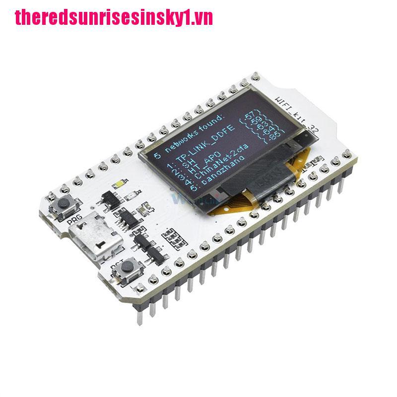(3C) Chip Wifi Esp32 Wifi Chip 0.96 Inch Oled Bluetooth Wifi Kit Cp2102 32m Module Cho Arduino