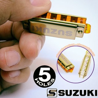 Kèn harmonica mini suzuki 5 lỗ