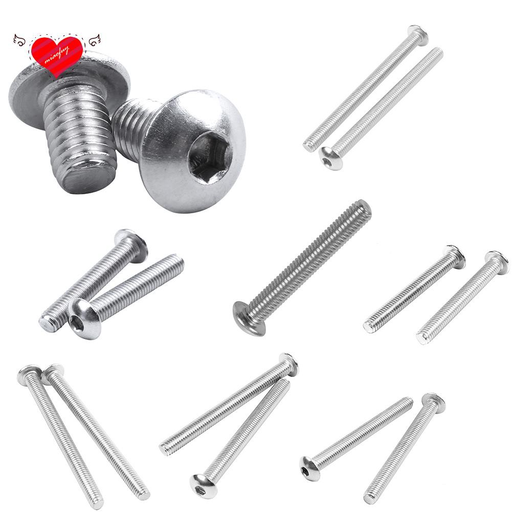 Bộ 50 Ốc Lục Giác Bằng Thép Không Gỉ M5 / 5mm Kích Thước M5X8Mm