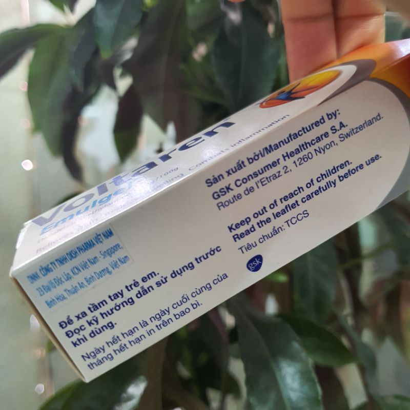 (❣️❣️❣️-5% LN cho quỹ Vacxin) Gel bôi da giảm sưng đau Voltaren Emulgel 20g - Đông Anh Pharmart