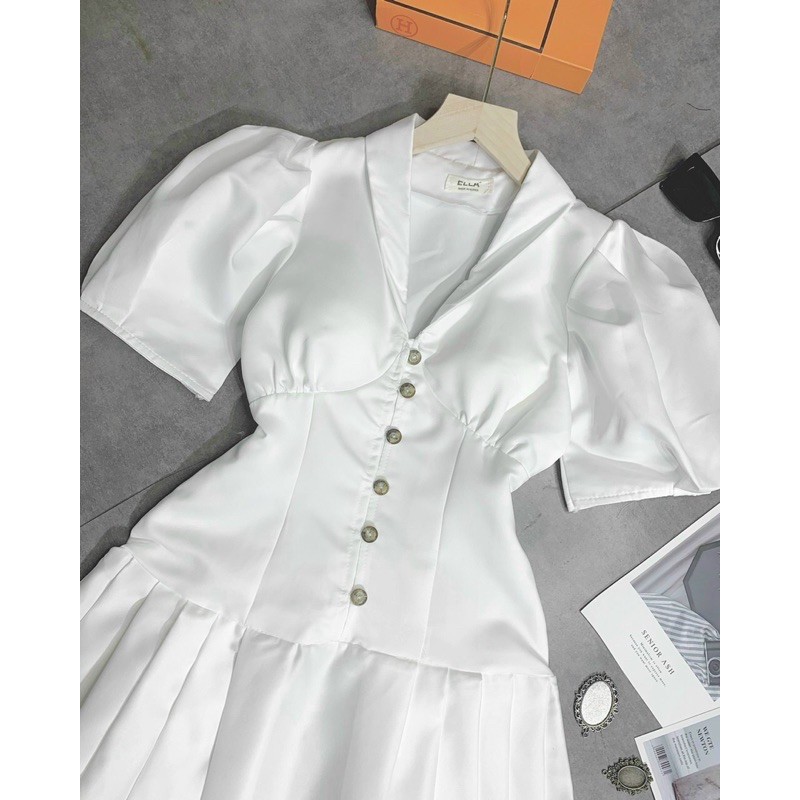 g85-dầm xoè phồng trắng, chất tapta | BigBuy360 - bigbuy360.vn