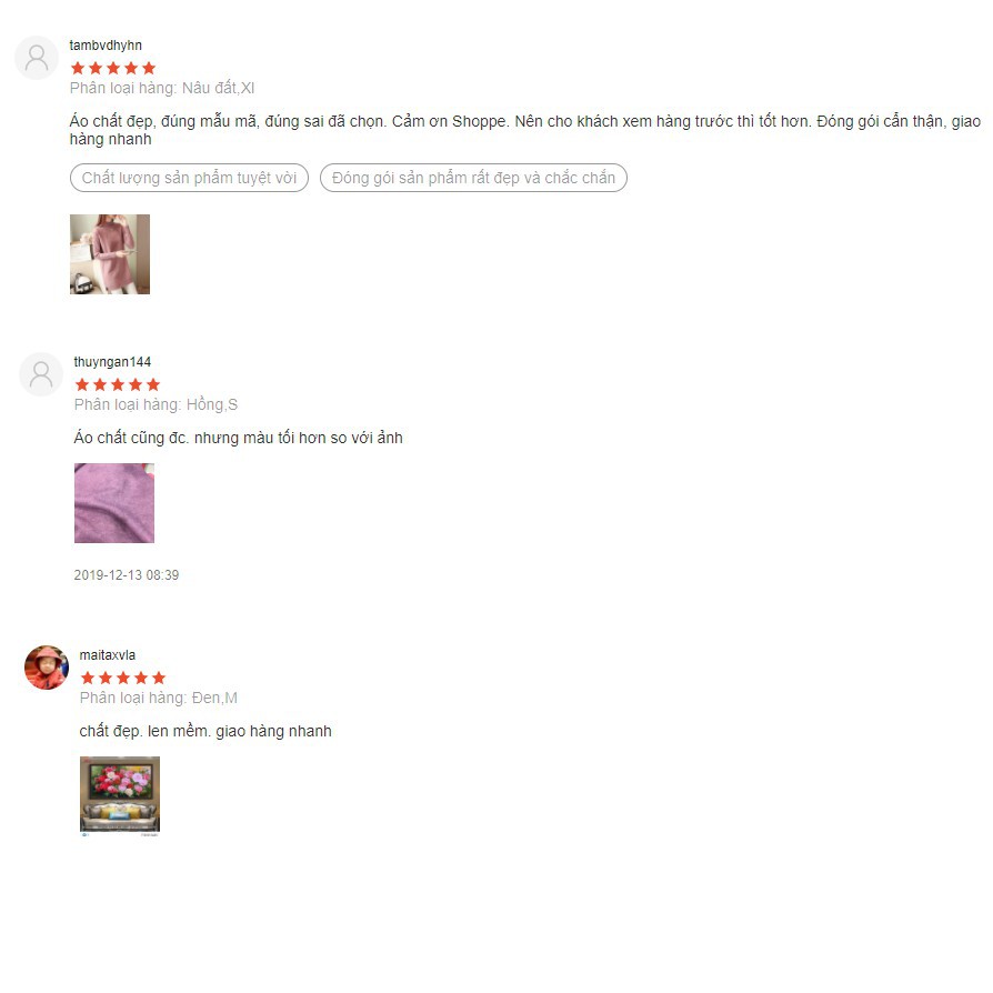 Áo len nữ hàn quốc from rộng cổ tròn dài tay chất đẹp ALD002 | BigBuy360 - bigbuy360.vn