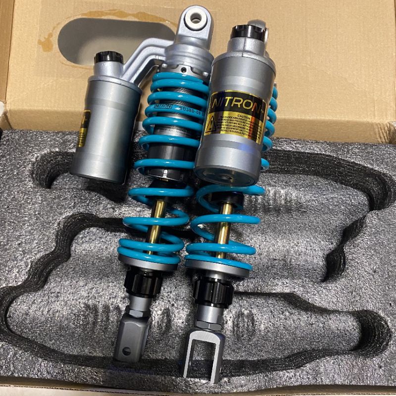 Phuộc nhún sau Nitron bình dầu cho xe Ab novo 4 5 6 NVX PCX Dylan Ps Impulse ....