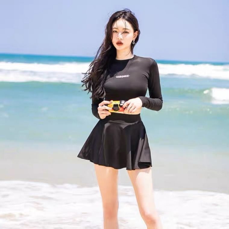 Đồ Bơi Dài Tay Phong Cách Hàn Quốc Quyến Rũ Dành Cho Nữ | BigBuy360 - bigbuy360.vn