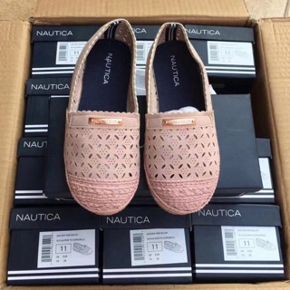 Giày slip on Nautica hồng cho bé- sẵn sll ảnh thật shop chụp
