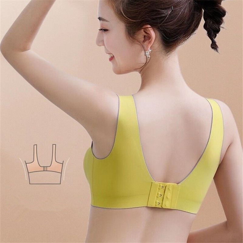 Áo Ngực Thể Thao Không Đường May Mềm Mại Size M-Xxl Cho Nữ