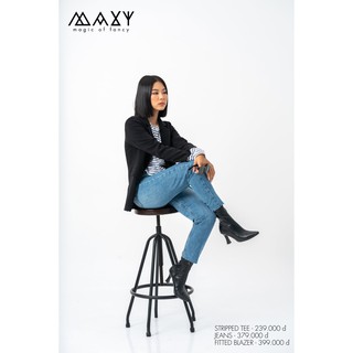 Áo blazer nữ dài tay fitted blazer Maxy Workshop