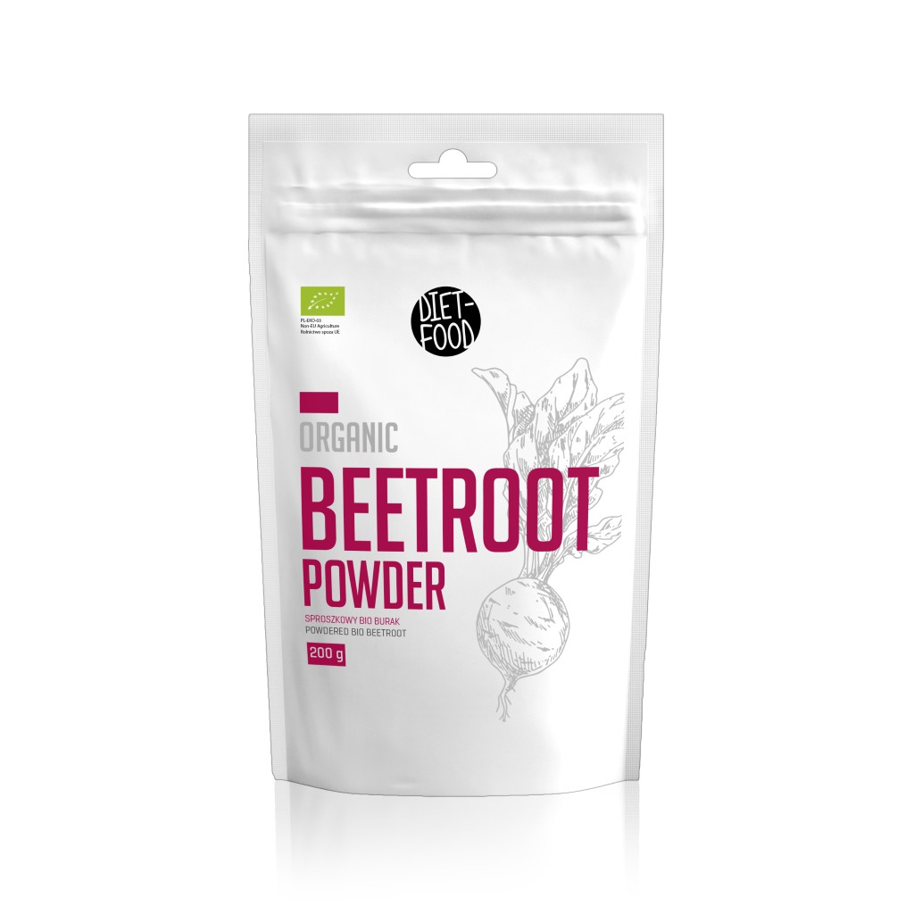 Bột củ dền hữu cơ (Organic Beet Root Powder) - DIET FOOD - 200g - HCMShop