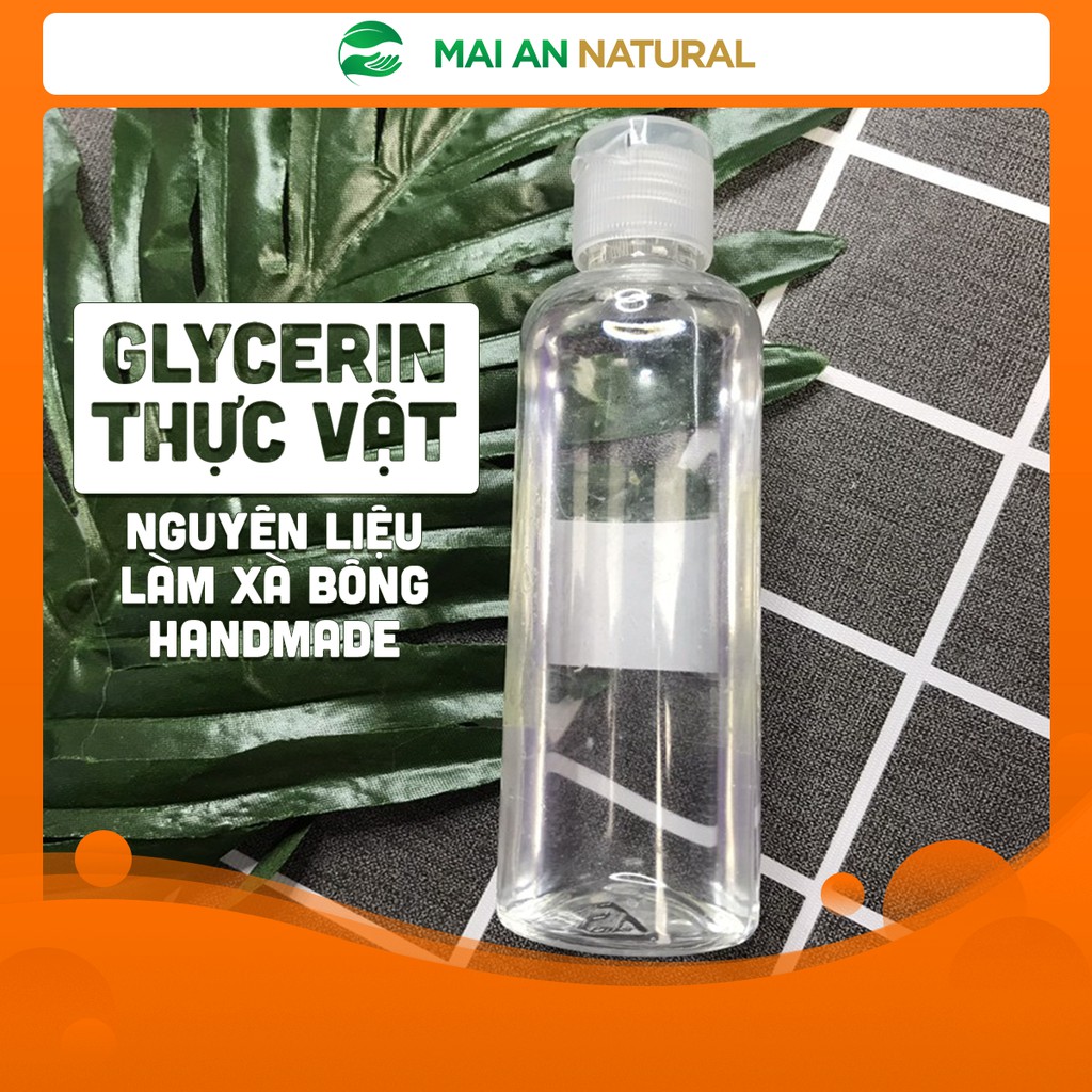 Glycerin Thực Vật Làm Xà Bông Mai An DIY