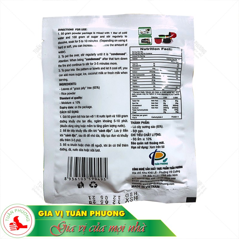 Bột Sương Sáo Đen - Có Dầu Chuối ( Gói ) | BigBuy360 - bigbuy360.vn