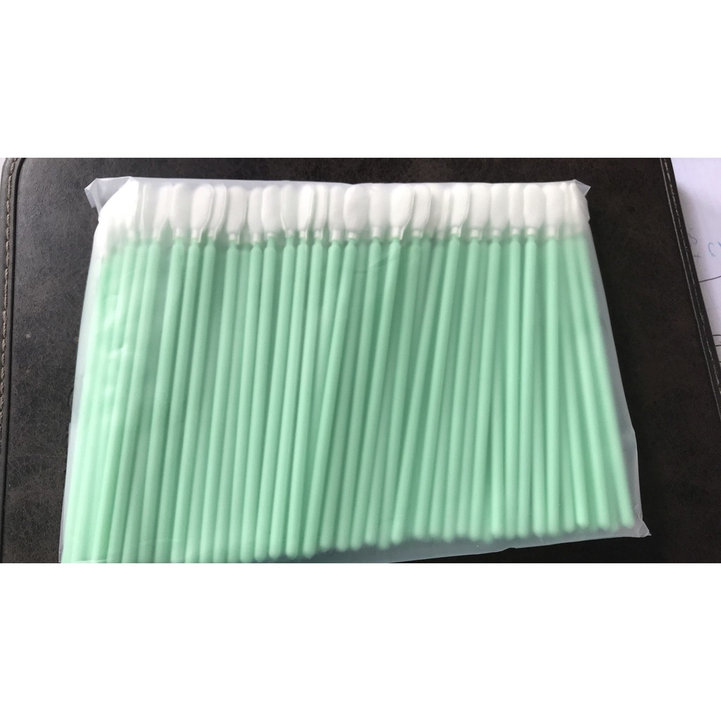 Tăm bông phòng sạch vải đầu dẹt ( 100pcs/túi)