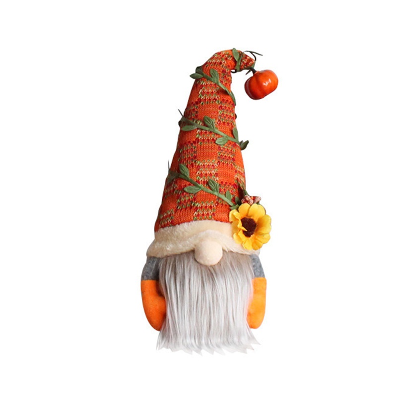 Aoto Fall Gnome Trang Trí Hình Bí Ngô Hoa Hướng Dương Mùa Thu Swedish Nisse Tomte Elf Dwarf