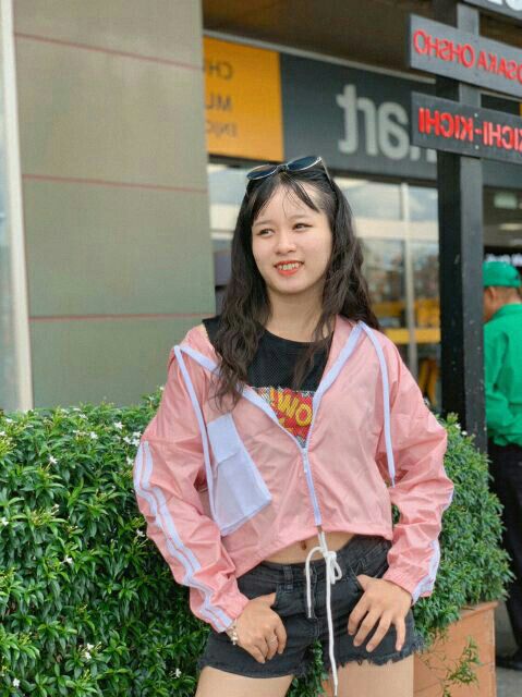 [Giá siêu rẻ] Áo khoác dù lửng tay dơi, túi hộp | BigBuy360 - bigbuy360.vn