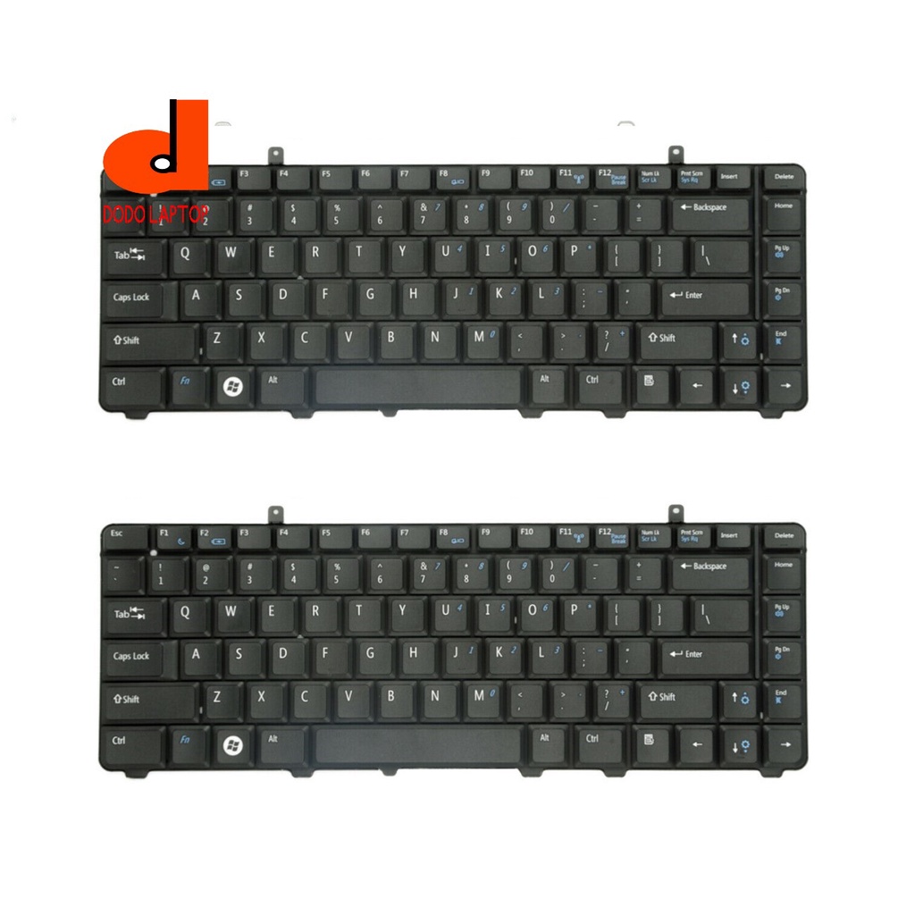 Bàn phím laptop Dell vostro 1014 1015 1088 A840 A860, us keyboard laptop