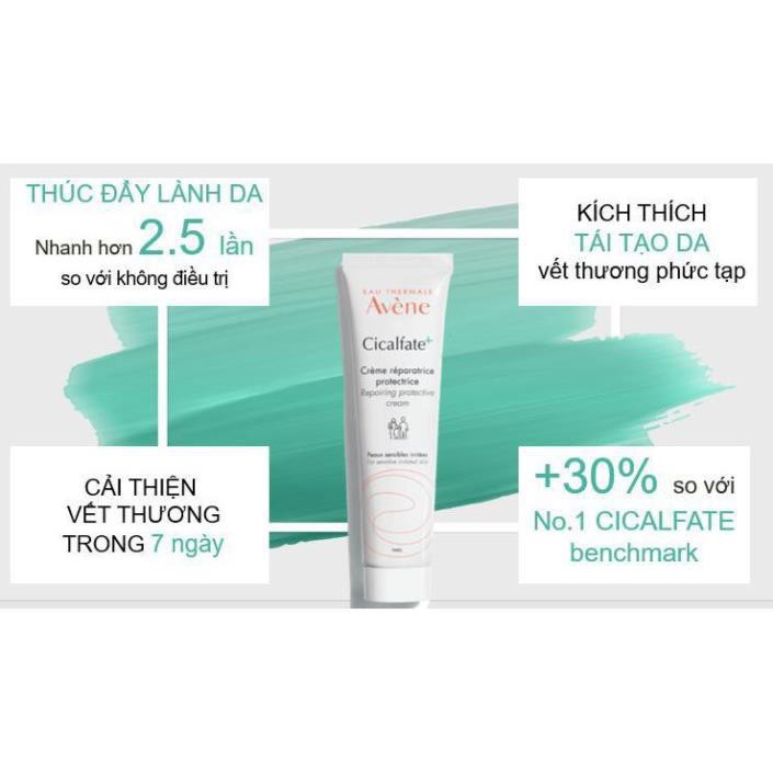 Kem phục hồi Avene Cicalfate, làm lành sẹo và cấp ẩm cho da Avene Cicalfate Restorative Skin Cream 40ml