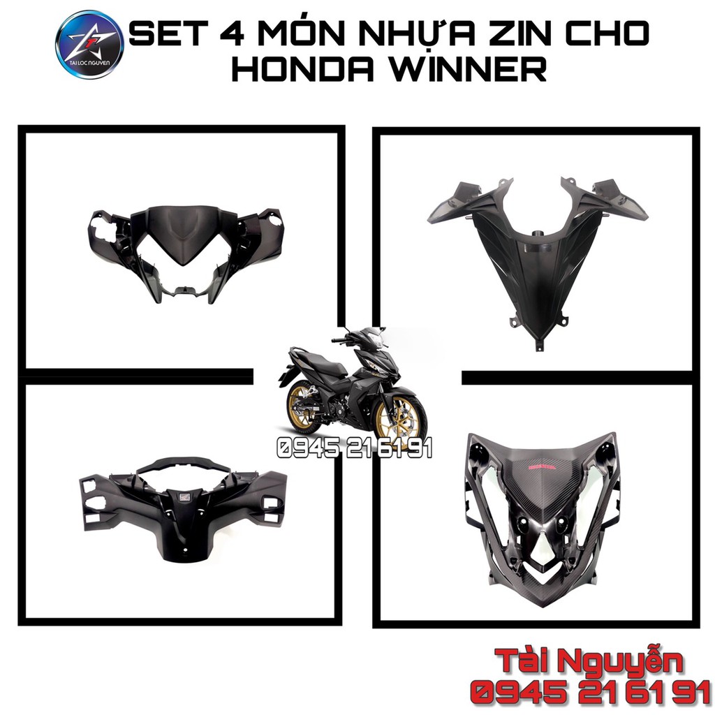 BỘ DÀN ÁO NHỰA NHÁM WINNER ZIN 16 MÓN