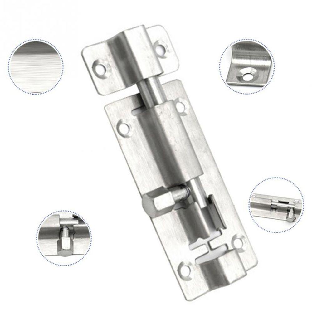 Chốt Cửa Trượt Bằng Thép Không Gỉ Trang Trí Nhà Cửa