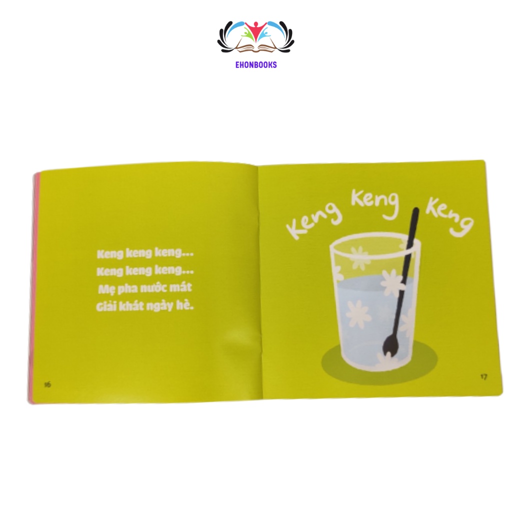 Sách ehon cho bé 0 3 tuổi – Ehon Âm thanh quanh bé “Tùng Tùng”