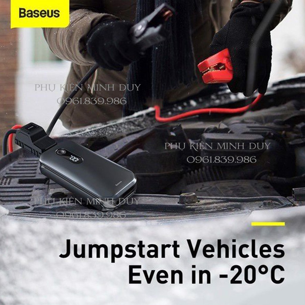 Kích bình cho ô tô 12.000mAh Baseus Super Energy Pro Car Jump Starter