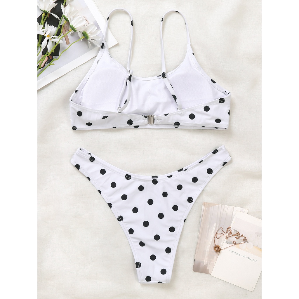 Bikini hai mảnh hoạ tiết chấm bi | BigBuy360 - bigbuy360.vn