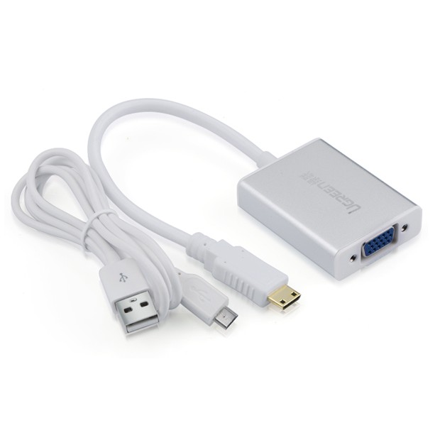 Dây chuyển Mini HDMI ra VGA Ugreen 40217