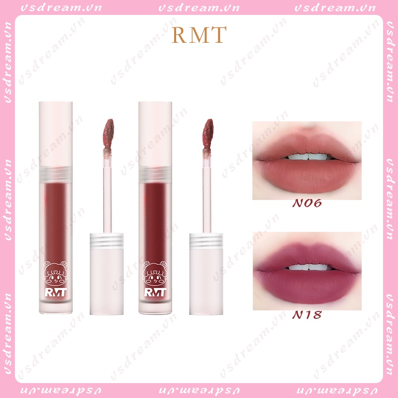 Son Kem RMT Lãng Mạn Làm Đẹp Mịn Màng Như Nhung Kiểu Đám Mây Sương Mù Giá Rẻ Không Phai Màu Giá Rẻ Cho Sinh Viên Hàng Ngày