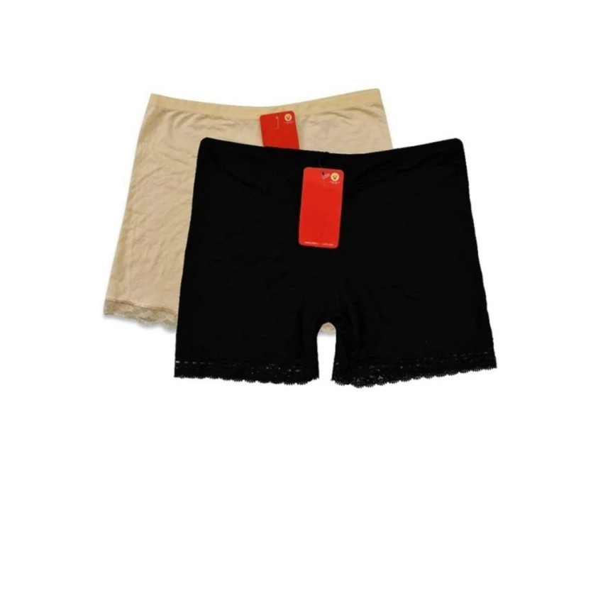 Conbo 2 quần mặc trong váy cotton cho chị em vận động thoải mái