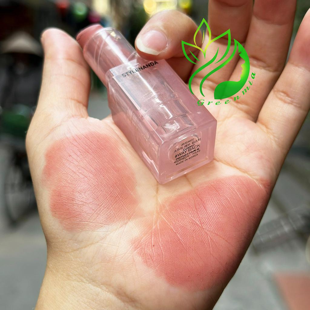 Son Môi 3CE Thỏi Soft Matte Lipstick Way Back Màu Hồng Nude Nhẹ Nhàng Mơ Màng