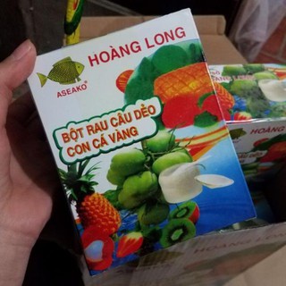 Bột thạch rau câu con cá dẻo