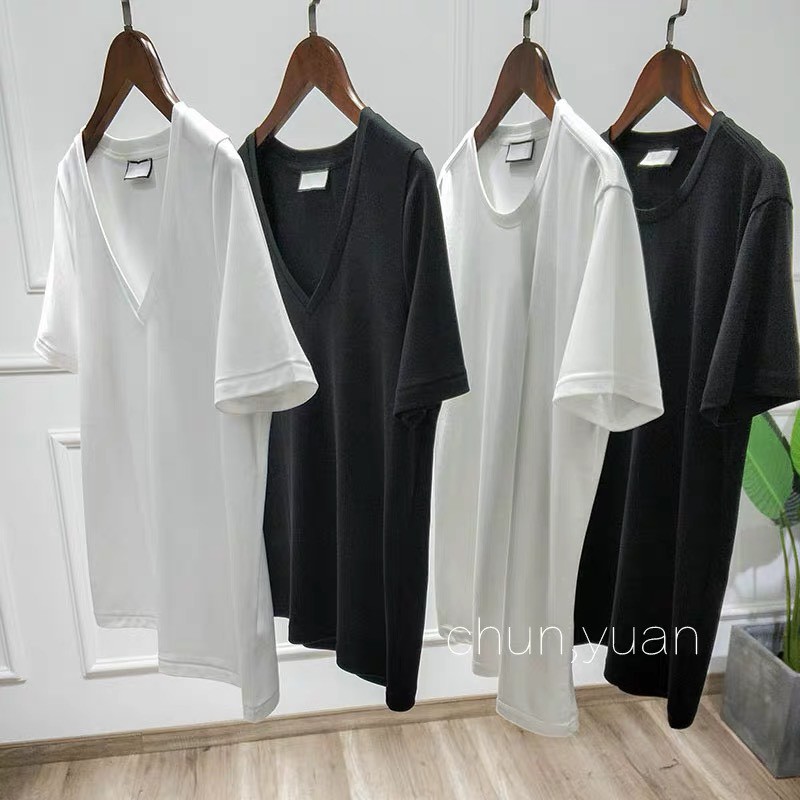 ÁO PHÔNG NỮ CỔ TIM  CHẤT COTTON GIẤY SIÊU MÁT (KÈM HÌNH THẬT) | BigBuy360 - bigbuy360.vn