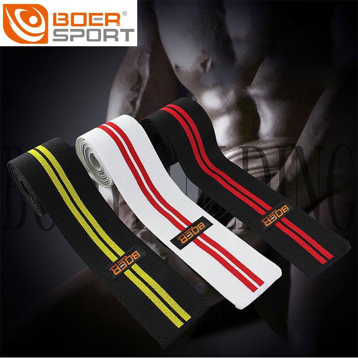 Đai quấn gối tập Gym Boer 7166 dài  2m (1đai)