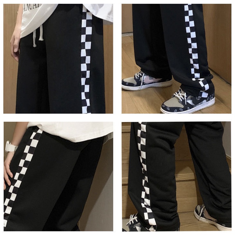 Quần thể thao AOKANG ống rộng phong cách hip hop đường phố cho nam