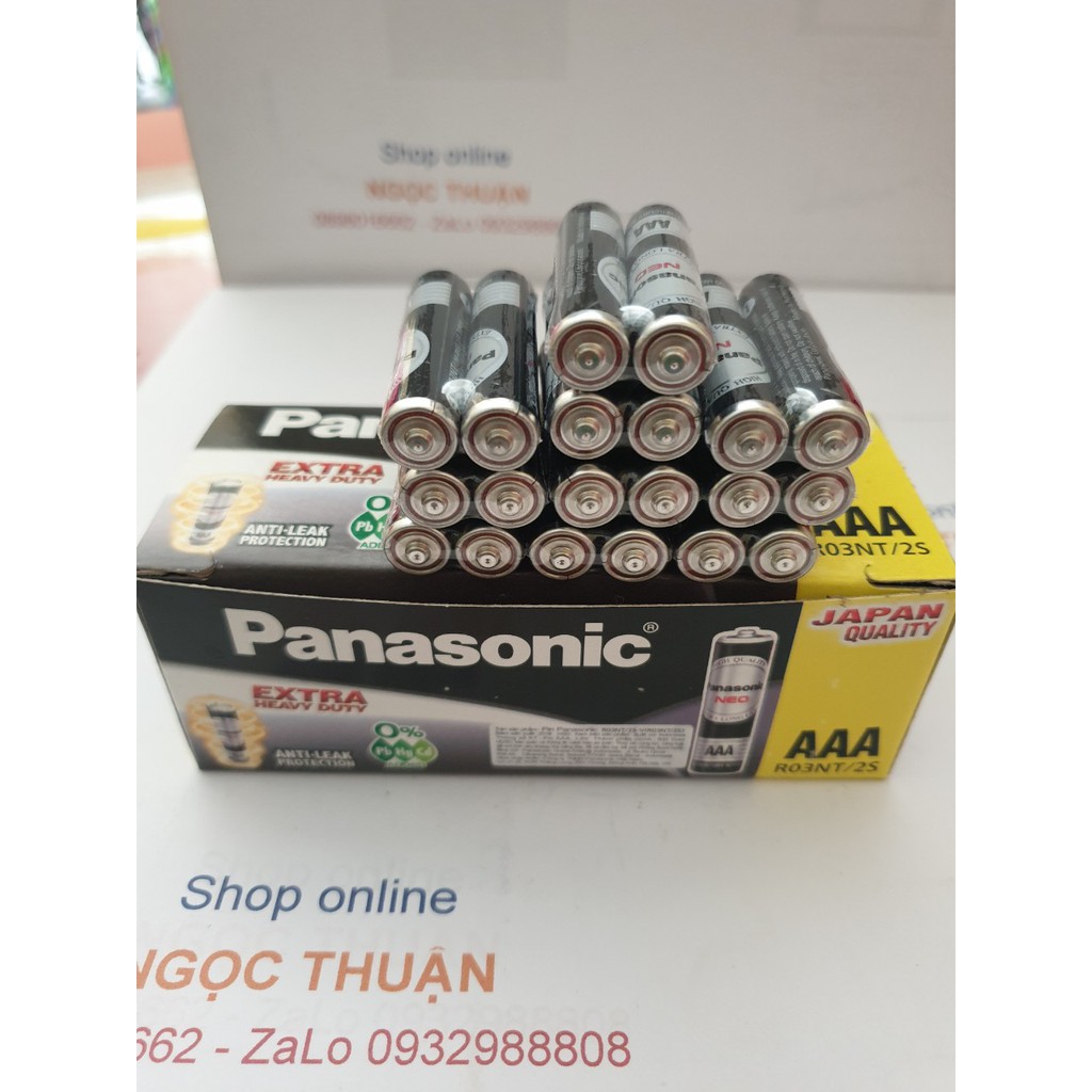 Hộp 60 Viên Pin Panasonic AAA R03NT/2S