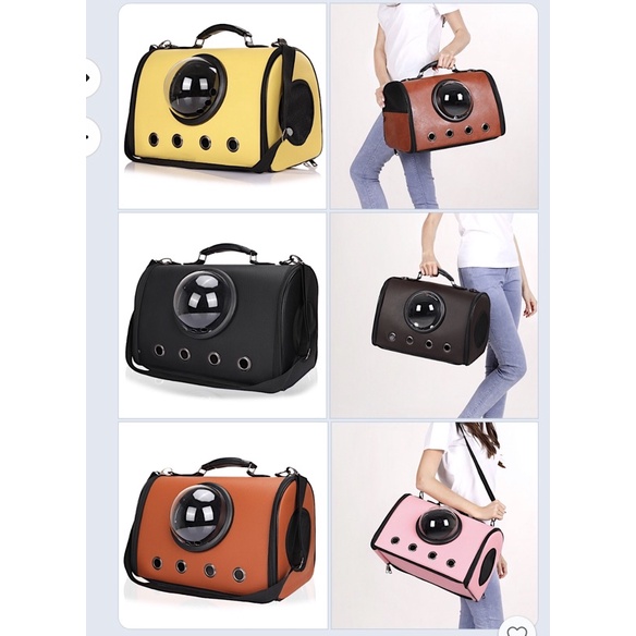 Túi da phi hành gia cho chó mèo chống nắng